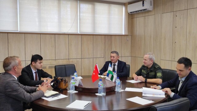 Meeting with the Counselor of the Turkish Embassy in Tashkent