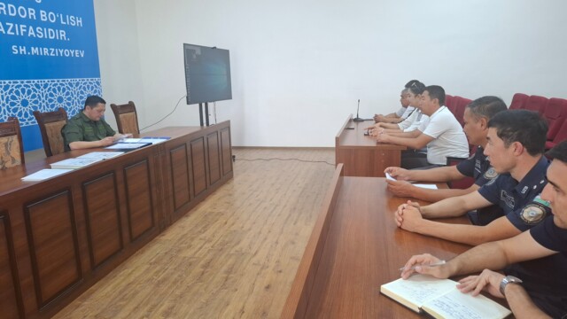 Work continues on studying the criminogenic situation in mahallas based on scientific approaches