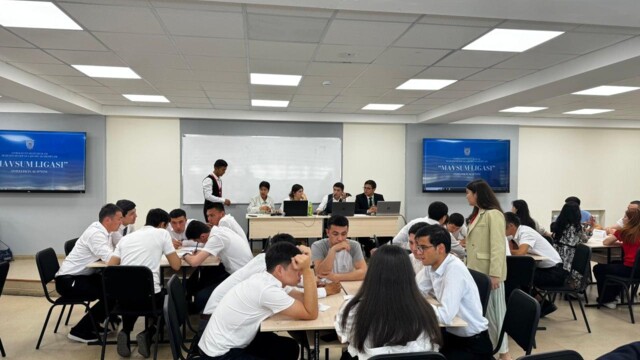 Seasonal games of the student intellectual league were held at the Аcademy