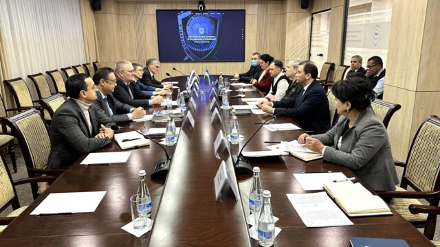 Meeting with the OSCE Project Coordinator in Uzbekistan