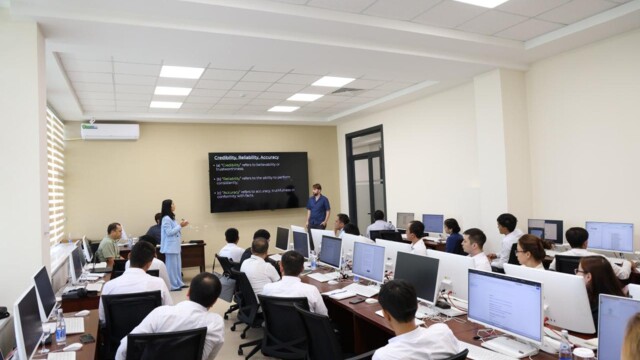 A training course was conducted at the Academy with the participation of foreign experts on the topic: “Open source intelligence (OSINT) analysis”.