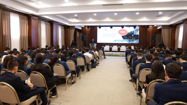 The "TED Talks" motivational speech competition was held at the Law Enforcement Academy.