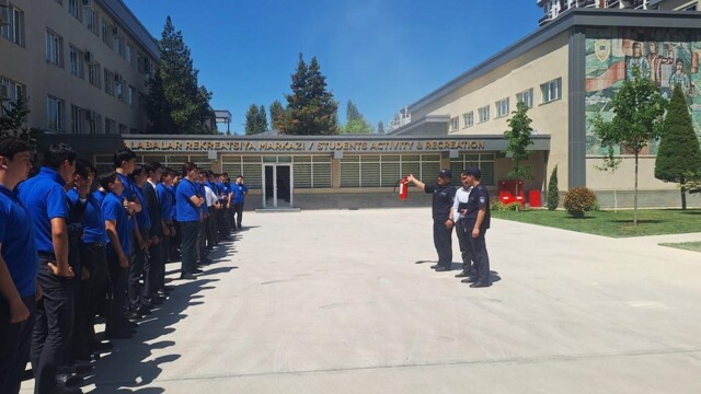 A practical and preventive fire safety event was held at the Academy