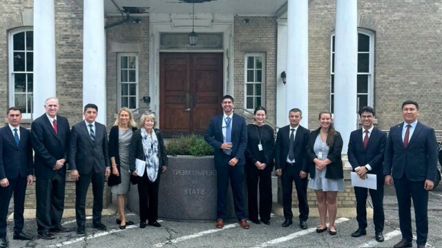 The United States is being visited on an educational tour