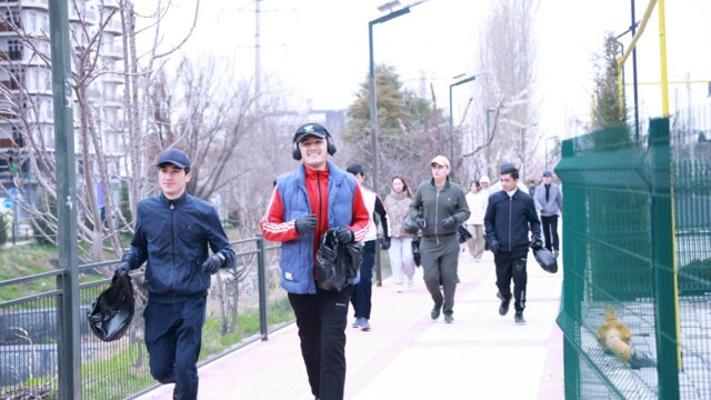 An environmental plogging marathon was held as part of the Global Sustainable Development Goals Actions and Awareness Week.