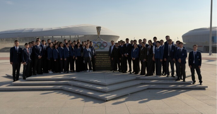 Academy students visit the Olympic city