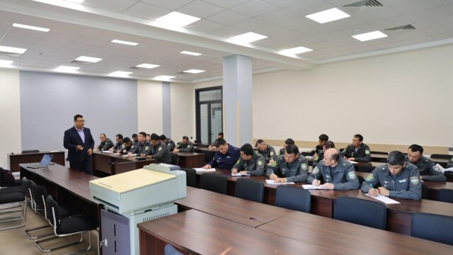 Another training course has been organized for the cadets of the Armed forces academy