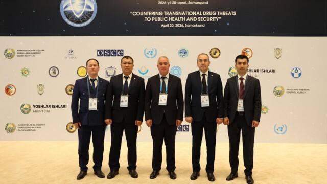 Discussion of the international agenda against drug threats: Academy's participation in the Samarkand Forum