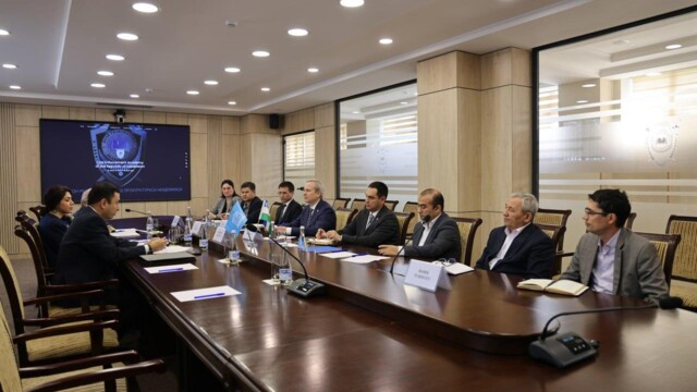 A meeting with the head of the UNESCO office in Uzbekistan
