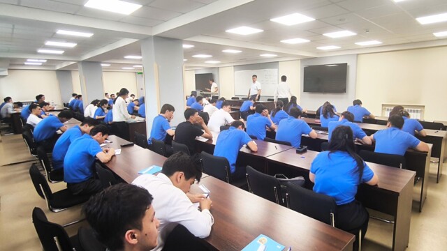 A qualifying test was held for the "Young Investigators" club.