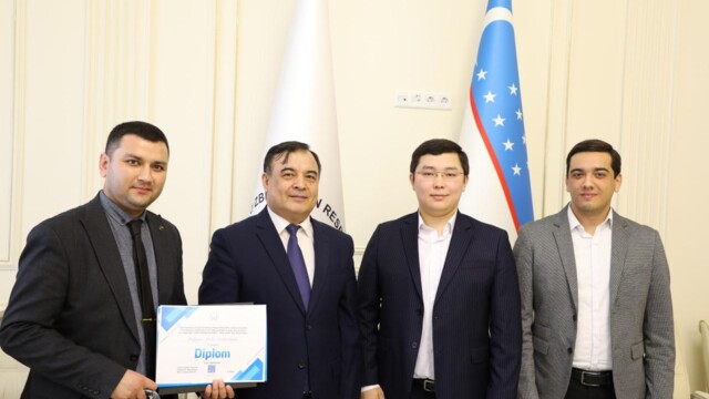 The winners of the "Human Rights Knowledge" quiz organized by the Academy of Magistracy
