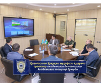 Қозоғистон Ҳуқуқни муҳофаза қилувчи органлар академияси делегацияси Академияга ташриф буюрди