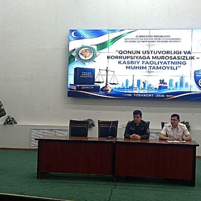 On the path to forming an anti-corruption culture among young personnel