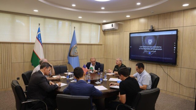 A working meeting with representatives of the US Federal Bureau of Investigation was held at the Academy.
