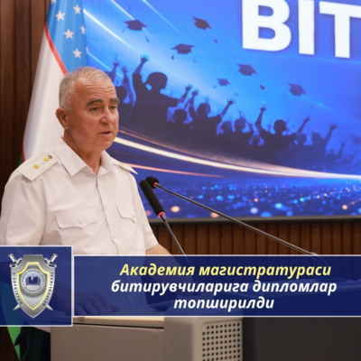 Diplomas Presented to Academy Master’s Graduates