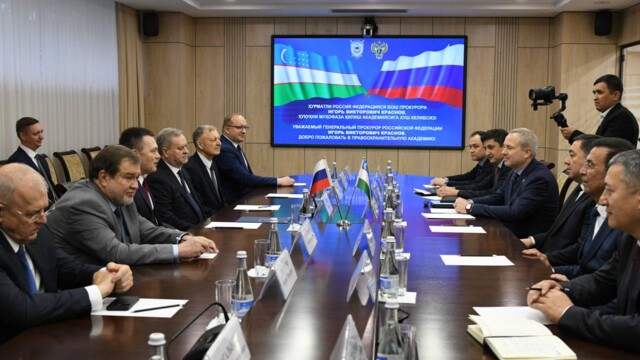 Visit of the Delegation Led by the General Prosecutor of the Russian Federation