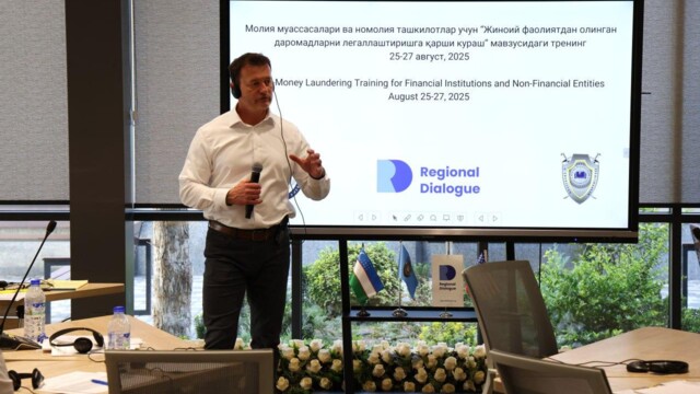 Training on preparing national experts in combating money laundering and terrorist financing