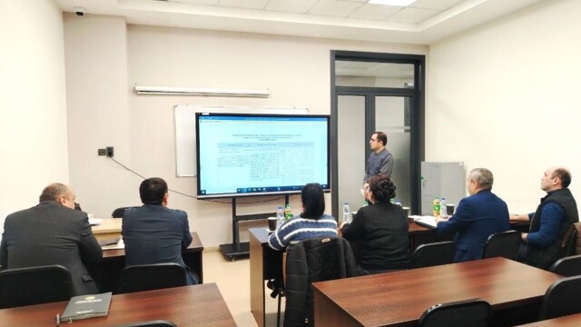 A regular professional development course was held for employees of the specialized prosecutor corps.