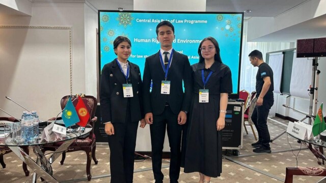 Academy Students Participated in an International Event on Human Rights and the Environment