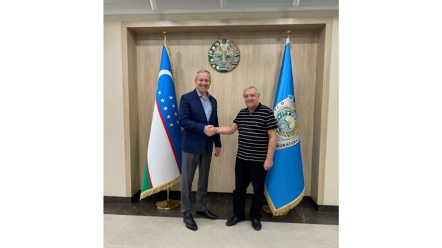 The Visit of the Executive Secretary of the Coordination Council of Prosecutors General of the CIS Member States to the Law Enforcement Academy