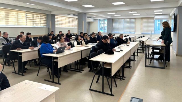 Conducting a seminar-training to enhance the potential of faculty members