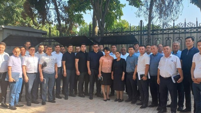 Навбатдаги сайёр машғулот ўтказилди