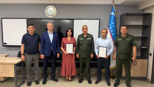 Heads of the Academy's structural branches were awarded the next class rank.