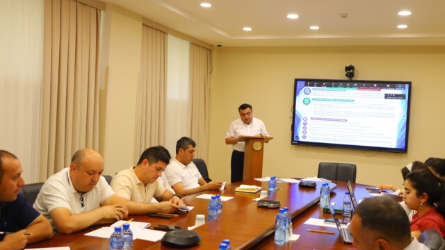 The next inter-departmental discussion of the dissertation work took place.