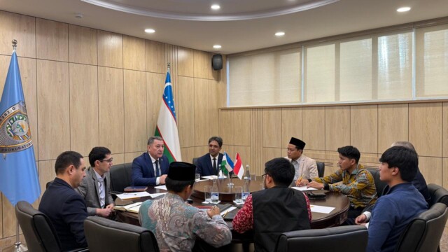 Meeting with representatives of higher educational institutions of Indonesia