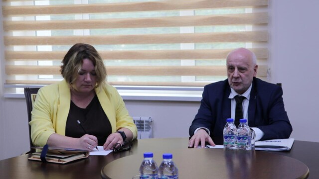 Встреча с исполняющим обязанности координатора проектов ОБСЕ в Узбекистане