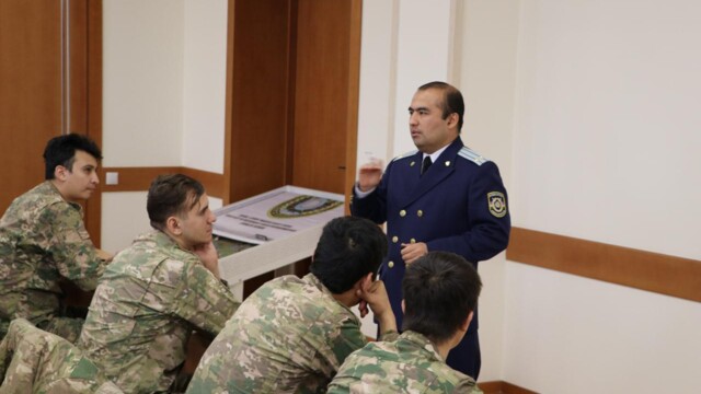 Правоохранительной академией проводятся учебные сборы «Верная Родине молодежь»