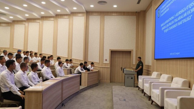 An introductory and educational week was held for first-year students at the Law Enforcement Academy