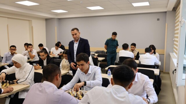 Winners of the chess tournament at the Academy have been announced