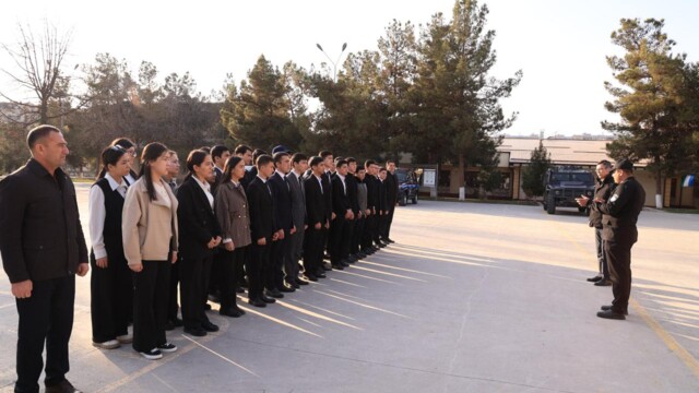 Visit to the National Guard unit of the Republic of Uzbekistan