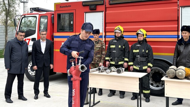 Организовано учебно-практическое занятие по пожарной безопасности