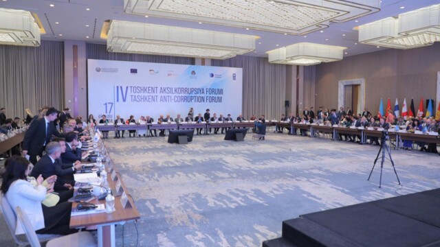Participation in the IV Tashkent Anti-Corruption Forum