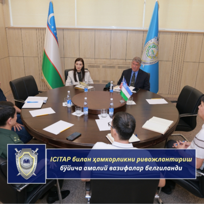 Practical tasks for advancing cooperation with ICITAP were identified