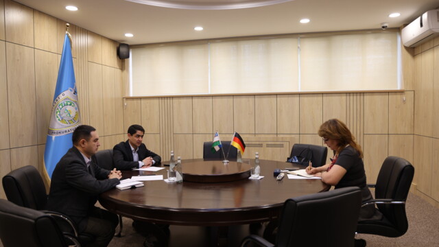 Prospects for cooperation with the German Foundation for International Legal Cooperation (IRZ) were discussed