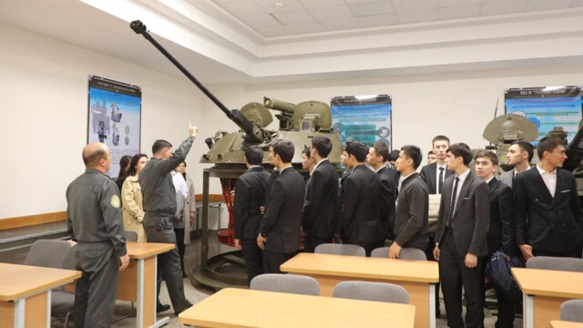 Visit to the Academy of the Armed Forces of the Republic of Uzbekistan