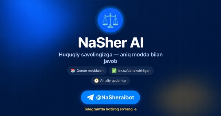 Academy innovations: NaSher AI legal assistant bot