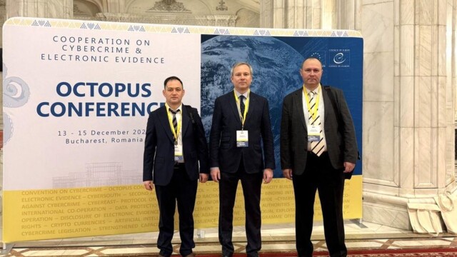 The delegation of the Academy is participating in the Octopus-2023 international conference