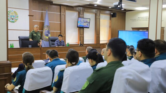 Improving the quality of investigations in the context of digital threats: A practical seminar was held in the Navoi region