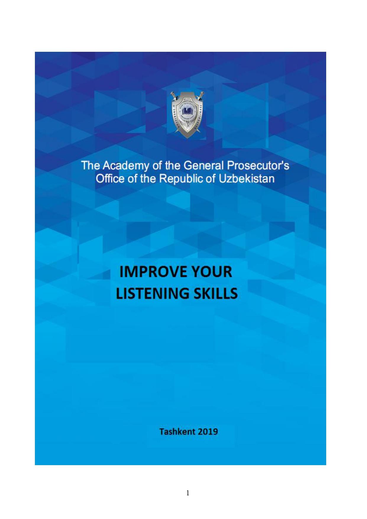 Improve your listening skills